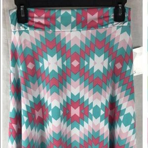 XS Azure patterned Skirt